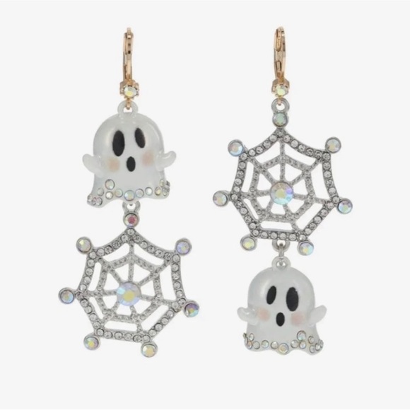 Betsey Johnson ghost web mix matched NWT - Picture 3 of 4